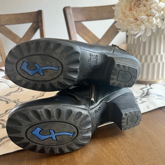 John Fluevog Kawanas boot black, size 11. - Picture 5 of 5